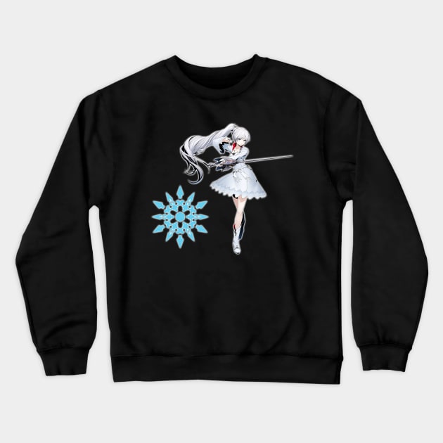 RWBY - Weiss Schnee Crewneck Sweatshirt by ReaperOfGrimm